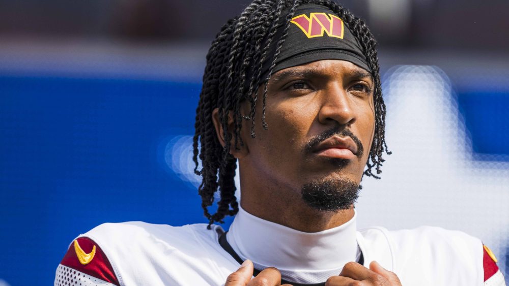 Washington Commanders Quarterback Jayden Daniels Signs With 3 Arts Sports